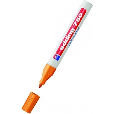 edding Маркер Edding Paint 750 оранжев, 2.5 - 3.5 mm, за всякакви повърхности