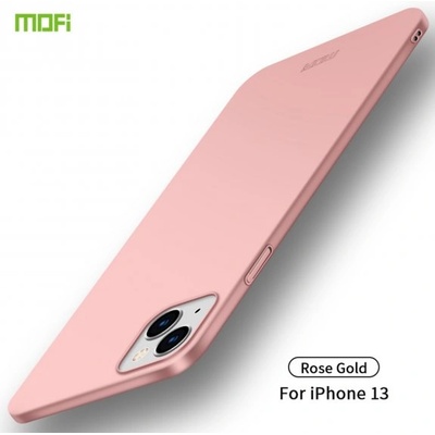 изключително тънък защитен кейс за iPhone 13 - розово златен (50176)
