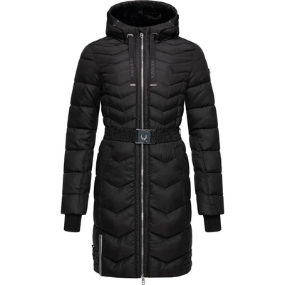 NAVAHOO Зимно палто 'Alpenveilchen' черно, размер M
