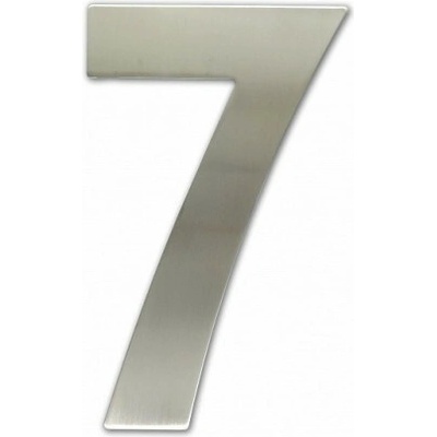 Číslica "7" fasádna 150mm NEREZ S Nerez