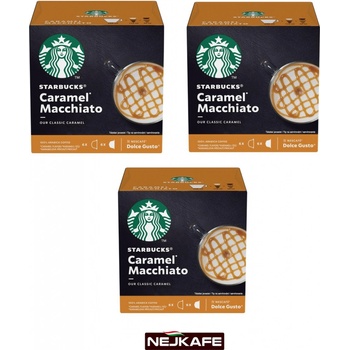 Starbucks Caramel Macchiato by NESCAFE DOLCE GUSTO 3 x 12 ks
