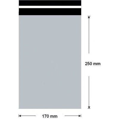 Plastová obálka 175x255