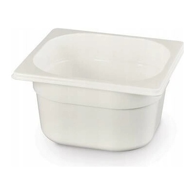Hendi Gastronádoba 1/6, GN 1/6, 1L, Bílá, 176x162x(H)65mm