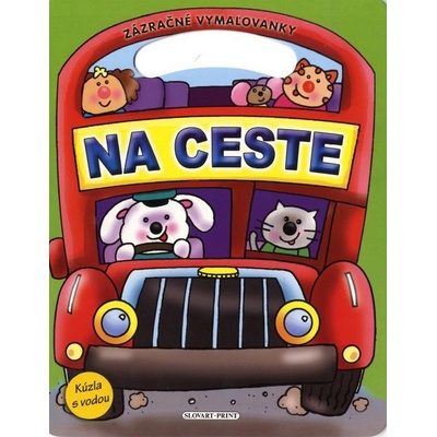 Na ceste - zázračné vymaľovánky