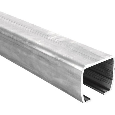 CAIS STAGE-LZ - vodící C profil posuvné brány velký, pr. 141 x 141 mm, pozinkovaný, cena za 2m - prodej po 2m
