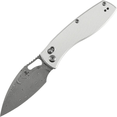 Tenable Heron Water Ripple Damascus with Beadblasted Aluminum B2124V3