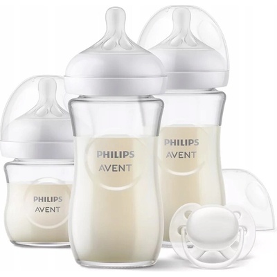 Philips Avent Natural Response Novorozenecká sada skleněná SCD878/11