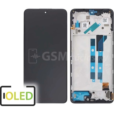 LCD Displej + Dotykové sklo + Rám Xiaomi Redmi Note 11 Pro 4G / Pro 5G / Poco X4 Pro 5G