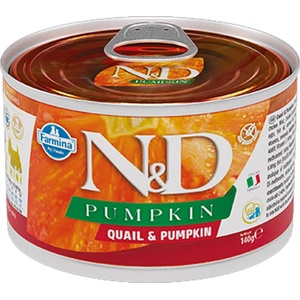 N&D Adult Mini quail & pumpkin 140 g