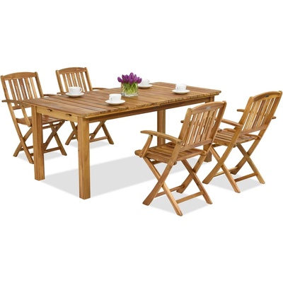 Garden Point Дървени градински мебели Jakarta/Delhi 4 Garden Point (GAP352_2xGAP147)