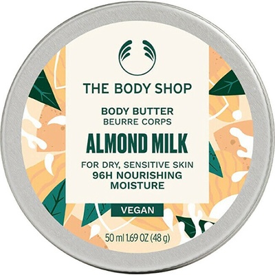 The Body Shop Body Butter Almond Milk telové maslo s vyživujúcim účinkom 50 ml