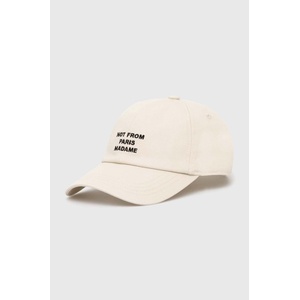 Drôle de Monsieur Памучна шапка с козирка La Casquette Slogan (PERM.CP151.CO138.MT)