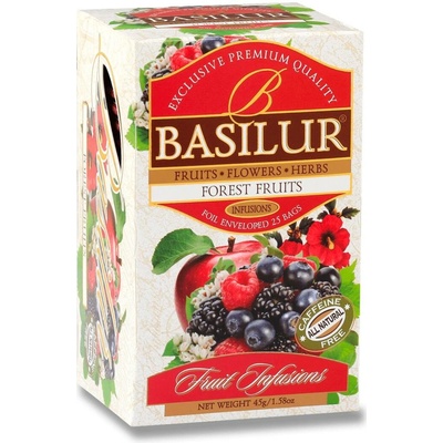 Basilur Forest Fruits Fruit Infusions 25 x 1,8 g