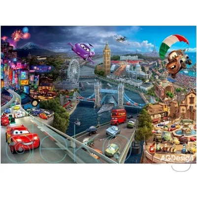 Детски фототапет Disney Колите 2 - 360х254см (15112-0287)
