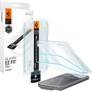 Spigen Стъклен протектор Spigen Glas. tR EZ-FIT Pro (2 броя в комплект) (AGL11490) - Google Pixel 11 Pro Fold - Прозрачен