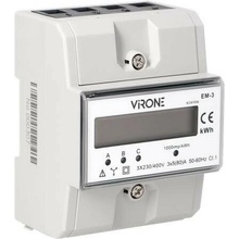 ORNO Trojfázový elektromer 80A, 4,3 moduly, DIN TH-35mm