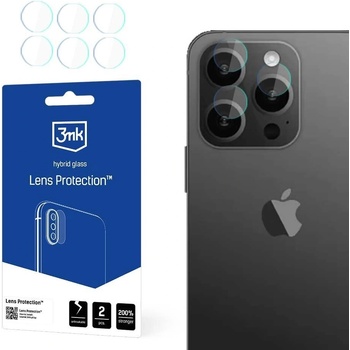 3mk Protection Комплект протектори за камера 3mk Lens Protection за Apple iPhone 15 Pro Max, 2бр (KXG0073712)