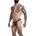 Cut4Men Pouch Enhancing Thong Black Leopard S