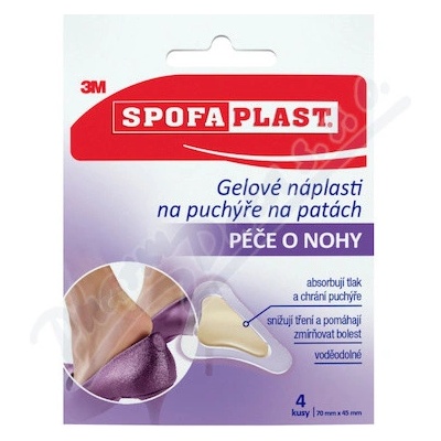 3M Spofaplast 912N Gel.nápl.puchýře na patách 4 ks