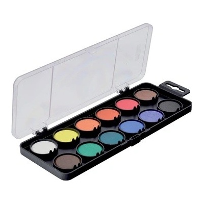 Koh-I-Noor 30 mm černý podklad 12 barev