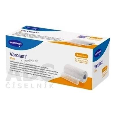 Paul Hartmann AG Varolast Plus ovínadlo zinkoglejové pozdlžne elastické 8 cm x 5 m 1 ks