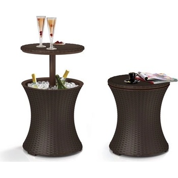 Keter Cool Bar Rattan hnedý