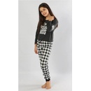 Vienetta Secret dievčenské pyžamo Actual boss šedá