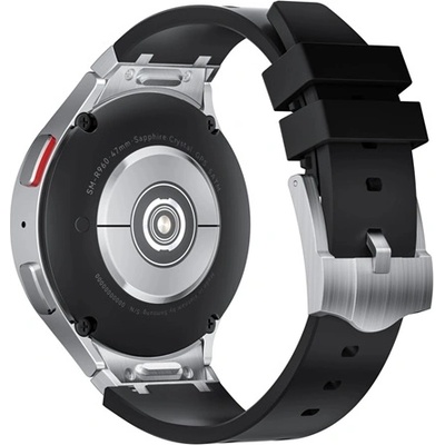 Mybandz 53272 ELEMENT SILICON ЧАСОВНИК GALAXY WATCH 5-6-7/Black-EZÜST/20MM (53272)