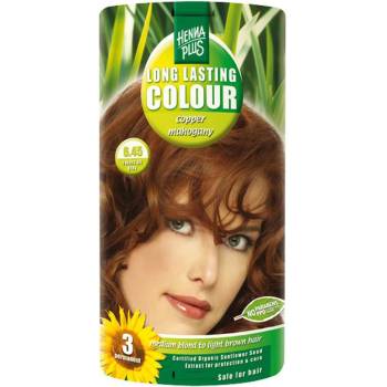 HennaPlus dlouhotrvající barva na vlasy 6.45 měděný mahagon 100 ml