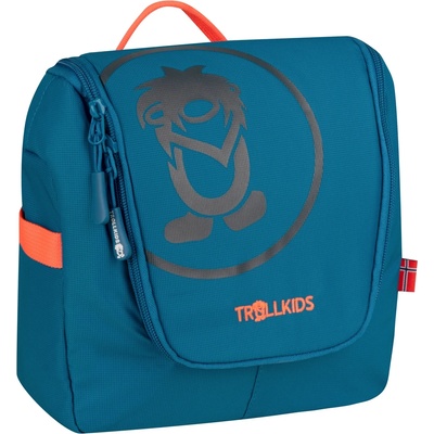 Trollkids Детски тоалетен несесер Trollkids Kid's Wash Bag - Atlantic Blue / Dark Navy / Glow Orange - размер 5 l (511-0610-0111)
