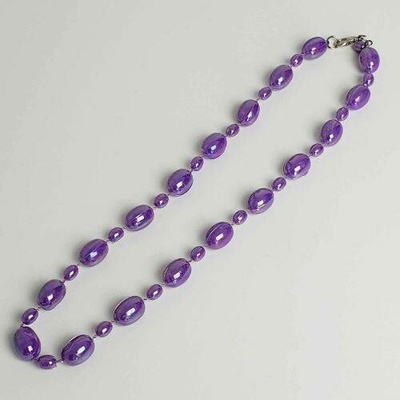 RB-nakuplevne Dětské plastové korále 1404-004 - 42 cm - fialová – Zboží Dáma