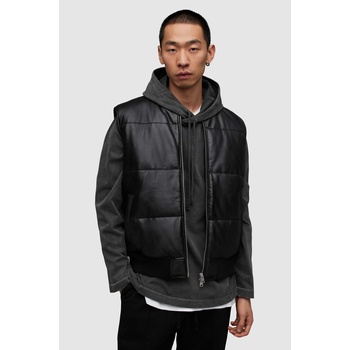 AllSaints Елек AllSaints ML007Y NARO PUFFER JACKET в черно преходен модел (ML007Y)