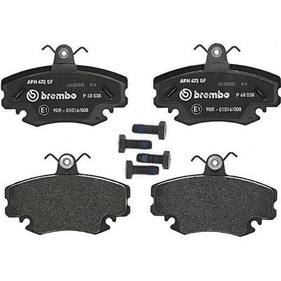 Sada brzdových destiček, kotoučová brzda BREMBO P 68 038