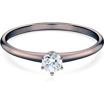 Image 1 of SAVICKI Годежен пръстен The Journey: черно злато, диамант