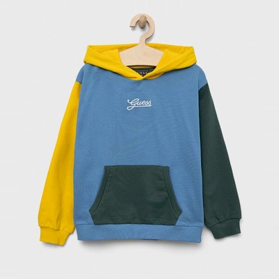 GUESS Трицветен спортен суичър за момче Guess