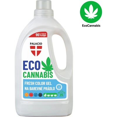 PALACIO EcoCannabis Fresh Color prací gel 1,5 l
