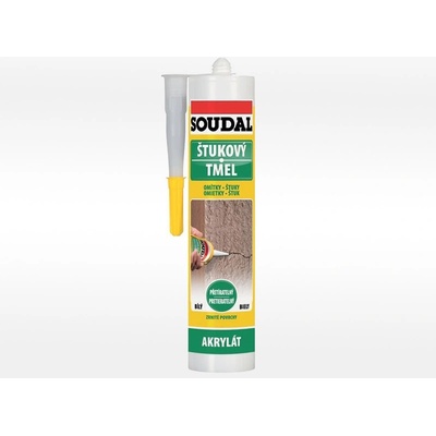 Soudal Štukový tmel 280 ml bílá