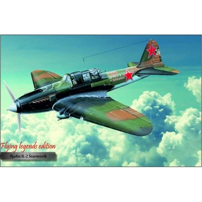 Lietadlo Iljušin IL-2 Šturmovik - ceduľa 29cm x 20cm Plechová tabuľa