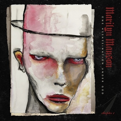 Manson Marilyn One Assassination Under God Chapter 1 Bone White Vinyl With Black Splatter LP