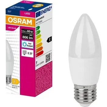 Image 1 of OSRAM LED ЛАМПА VALUE CLB60 806lm/865 E27 LEDVANCE (LEDVANCE 4099854545368)
