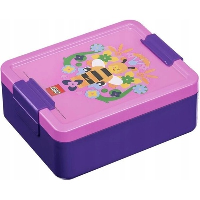 LEGO Bee box desiatový box fialová