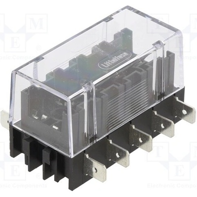 LITTELFUSE 03500417TXN Zásuvka; 15A; na panel; 32V; Póly: 5; ATO