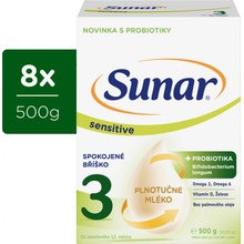Sunar 3 Sensitive 8 x 500 g