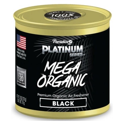 Paradise Air Mega Organic Air Freshener Black 78 g