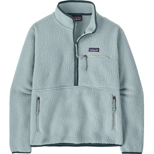 Patagonia Дамски суичър Patagonia Women's Retro Pile Marsupial Hoodie - Virtually Blue - размер XXL (017-4744-0616)
