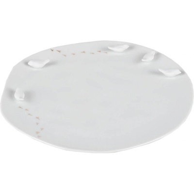 räder Porcelánový talíř Bo Birds 22,5 cm bílá porcelán