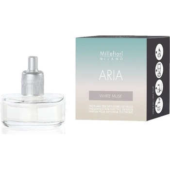 Millefiori Milano Aria White Musk Bílé pižmo náplň do elektrického difuzéru voní 6-8 týdnů 20 ml