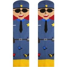 Hesty Socks ponožky Policajti modré