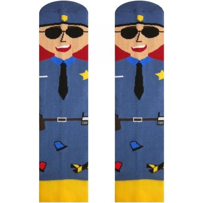 Hesty Socks ponožky Policajti modré