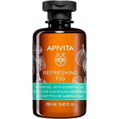 Apivita Osvěžující Fík sprchový gel 250 ml
